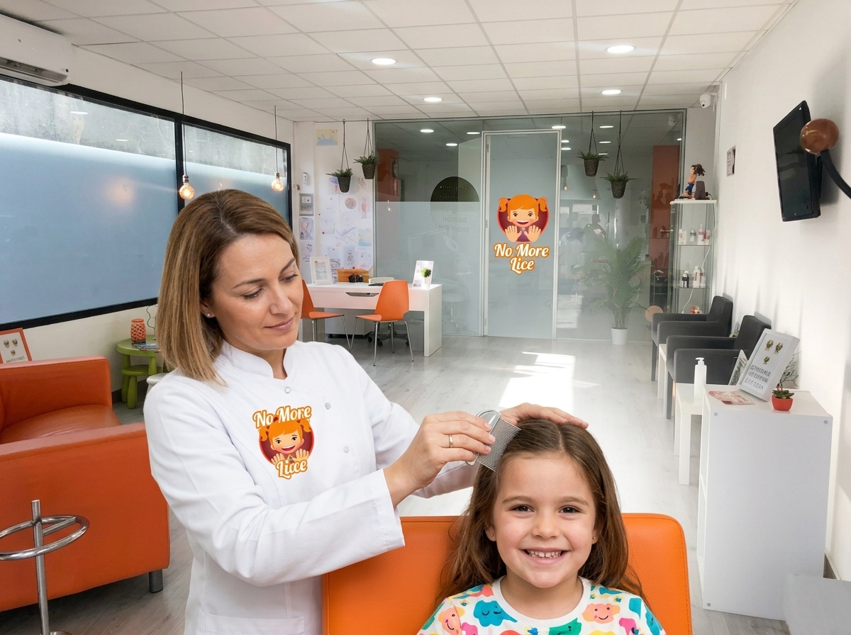 Pediatric Lice Treatment specialist in center